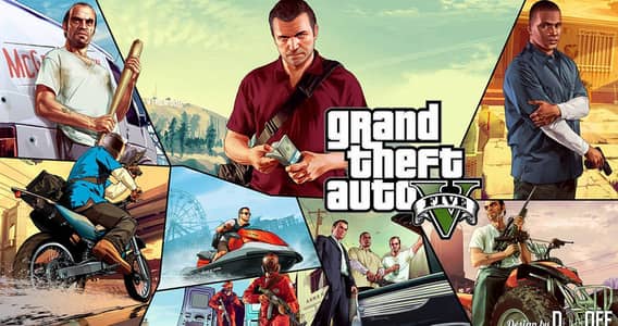 Grand Theft Auto V Complte Full verion Game 160 GB