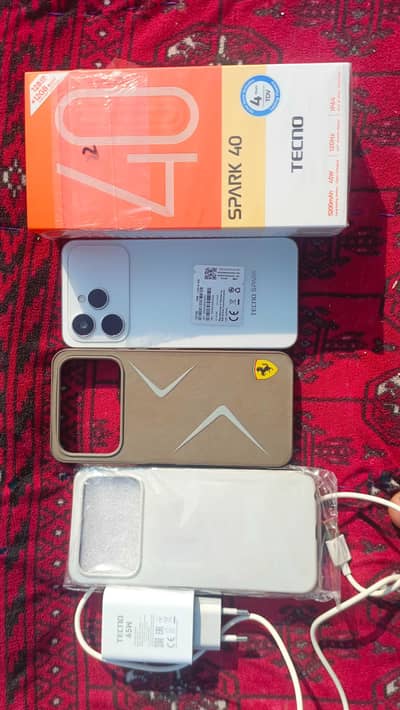 TECNO SPARK 40 = 1 Month Use