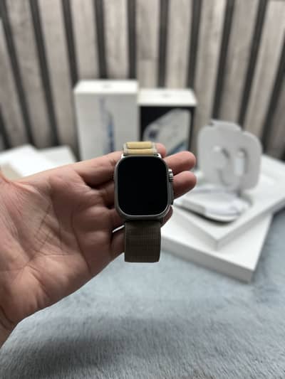 Ultra 2 | 7 Months Apple Warranty | Natural Alpine Loop | Apple Watch