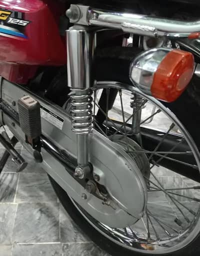 Honda CG 125 Karachi Number Complete Geniun