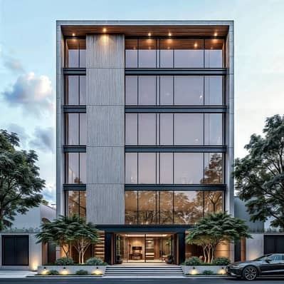 20 Marla Ready To Move Separate Beautiful Building 6 Story Available For Rent Main Canal Road