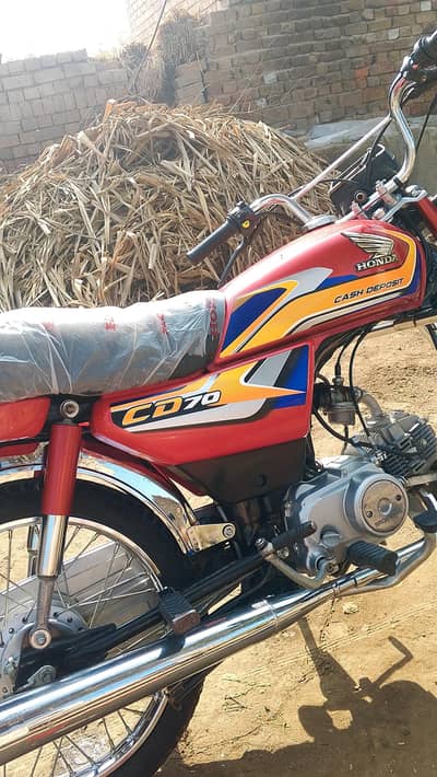 honda cd 70 10/10 condition