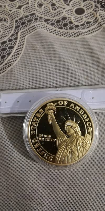 USA Gold Plated Coin