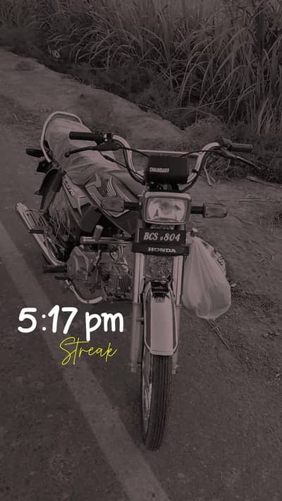 Hona cd 70 2025 model total geniun