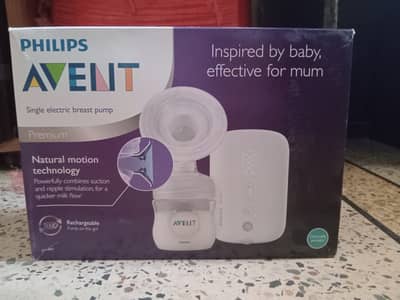 Philips Avent Single Electric Breast Pump - Premium Rechargeable