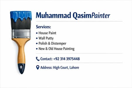 Professional Painter Available | Home, Office & Shop Painting