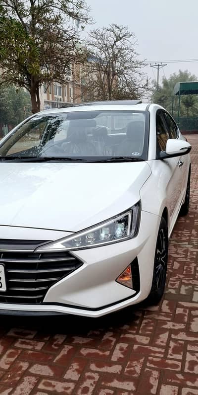 Hyuandai Elantra GL 2022 Model Punjab Registered