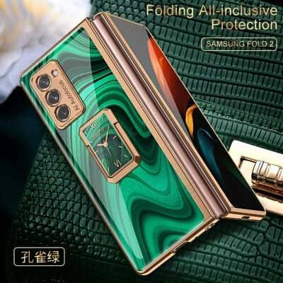 Glass Plated Galaxy Z Fold 2 phone Cover