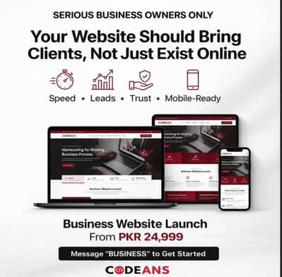 Professional Business Website Development – Get Clients Online
