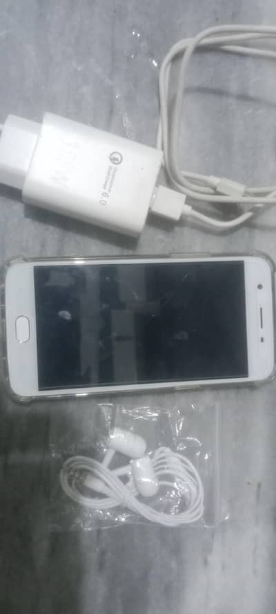 oppo a57 non pta mobile+handsfree+charger