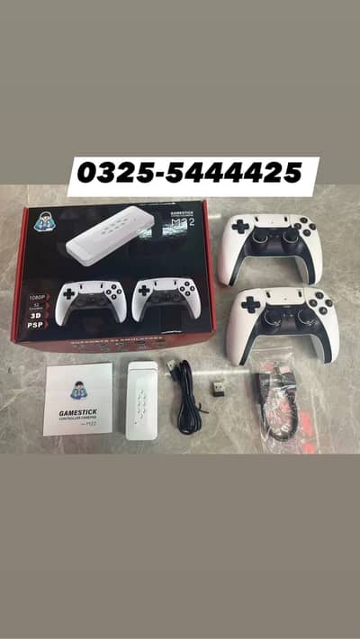 M22 GAME STICK GAMING CONSOLE USB 40,000 Games LCD GAME