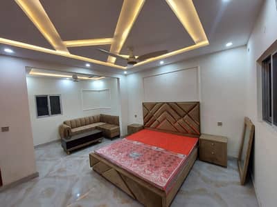 FURNISHED FLATE FOR FAMILIES JOBIANS BACHELORS FOR RENT IN JOHAR TOWN LAHORE