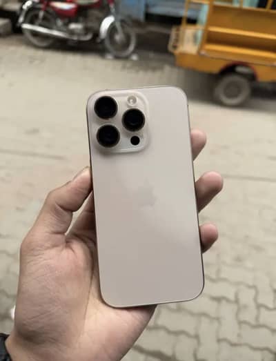 iPhone 16 pro desert titanium 128gb jv