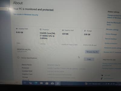 Dell i7 5th Generation
