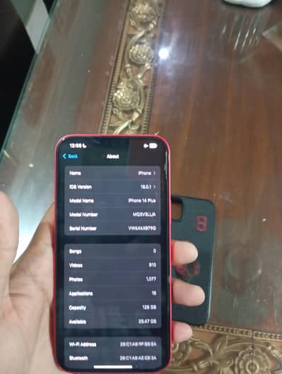 Iphone 14 plus non pta 128gb