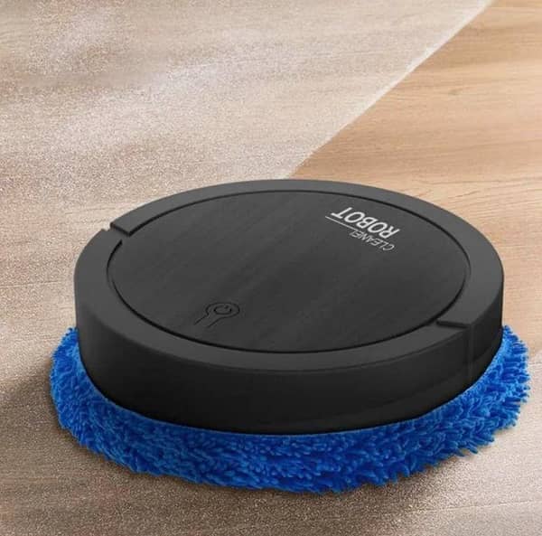 Smart Robot  Cleaner with Mop | Rechargeable | Wet & Dry Cleaning | Automatic Sweeping Home Appliance