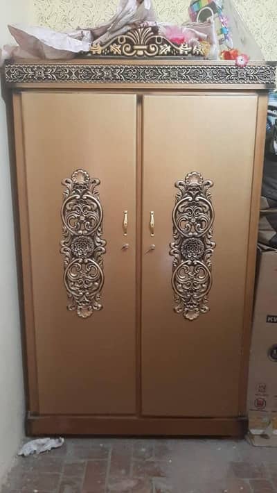 wooden almirah