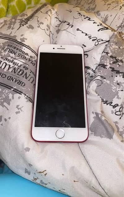 iphone 7 red color pta approved 128 gb 10/9.9