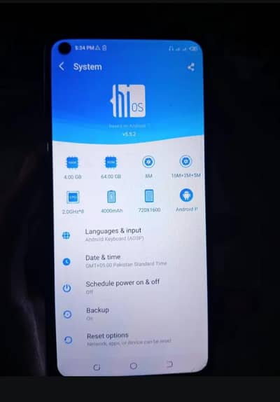 Tecno Camon 12 Air   4/64    only mobile ha