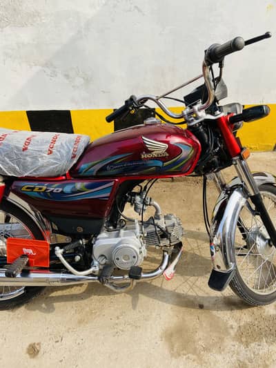 Honda CD-70 2024 Model (Registered 2023) 0303:8863:590