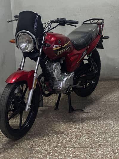 Yamaha yb125Z DX 2021 model ( front gear )