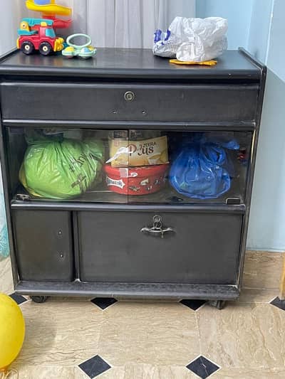 Wooden Cabinet with Drawers
