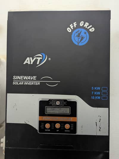 7kW solar inverter for 6 to 10 plates