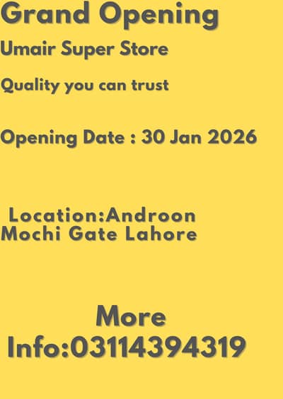 Poster & Banner Design for Shops (Affordable)