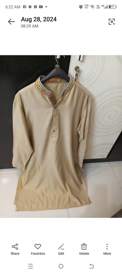 AMIR ADNAN MEN'S WEAR LARGE TO XL MINOR REJECTION