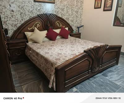 bed and dressing for sale