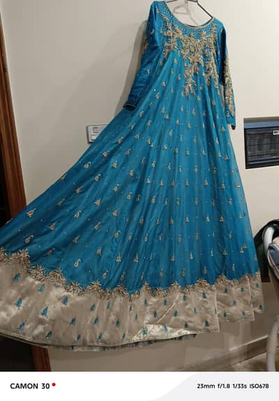 Maxi formal in zinc & gold color