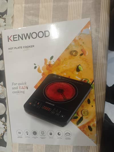 Kenwood single hot plate infrared cooker *original  *branded