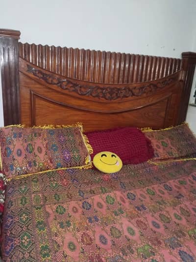 Bed, Sofa set, dressing and safe almari for sale