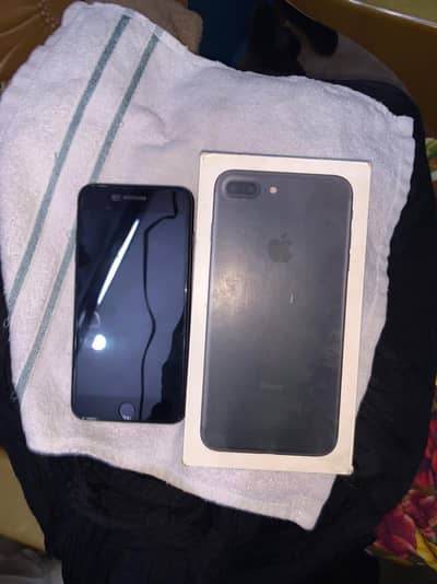IPHONE 7 Plus PTA approved with box