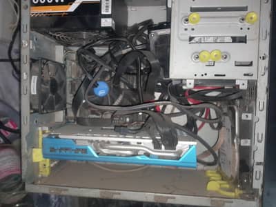 Gaming PC i5 4rth gen rx590 Sphire nitro edition 8Gb Tower case
