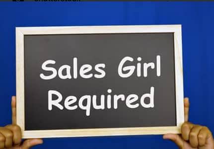 Sales Girl Required in a Garments Shop.