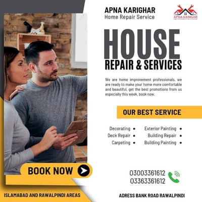 Supply And Home Repair And Maintinance services