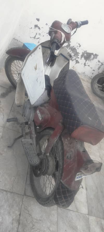 Honda 50 Bike clash plate install hai Paper latter hai03/19/64/32/29/6