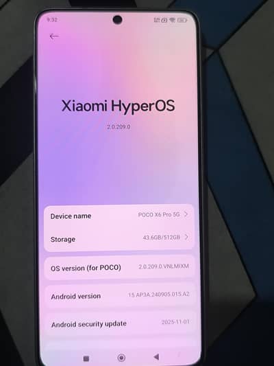 poco x6 pro