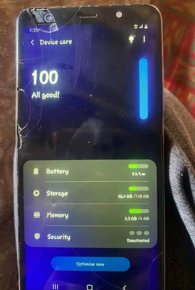 128gb penal change Touch glass broken