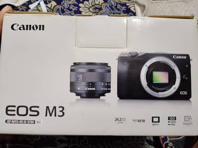 canon m3 brand new condition very low use