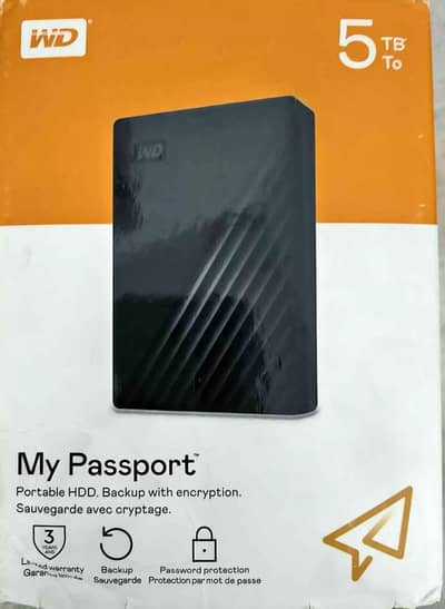 5 TB  external drive