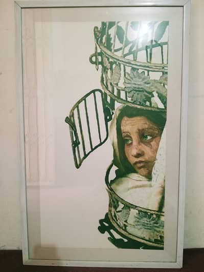 New Frame with beautiful painted