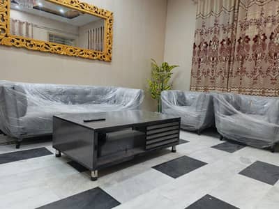 5 seater soffa set new Not used swat sy bnwaya ha Bht mzbot ha