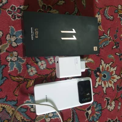 mi 11 ultra 12gb 256gb pta approved with box and 67w charger