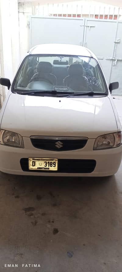 Alto vxr, 2010 model, Abbottabad number indoor seal to seal