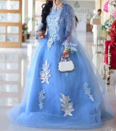 beautiful dress for beautiful bridle