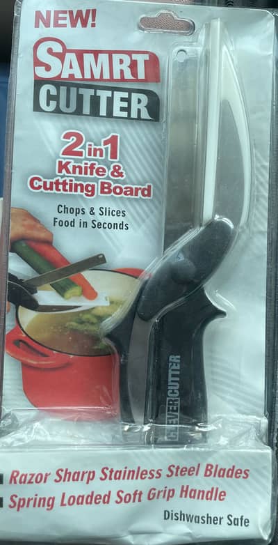 2 in 1 Knife and cutting board