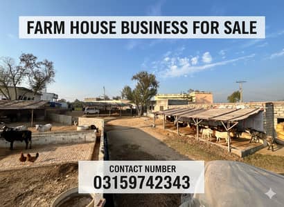 Running Farm house business for sale