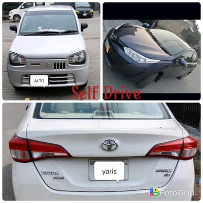 Yaris/City/Alto/ self drive/ Car rental/ rent a car without drive/ LHR